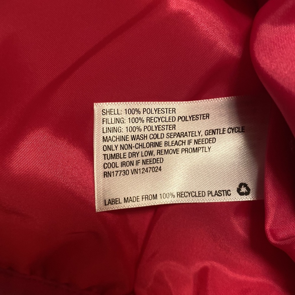Brand New Wild Fable Berry Blush Puffer Jacket…size XS - Picture 5 of 6
